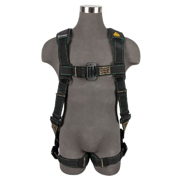 Safewaze Arc Flash Full Body Harness: DE 1D, DE MB Chest/Legs PRO47 - main